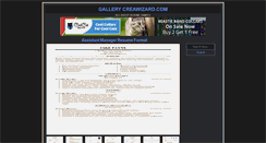 Desktop Screenshot of creawizard.com